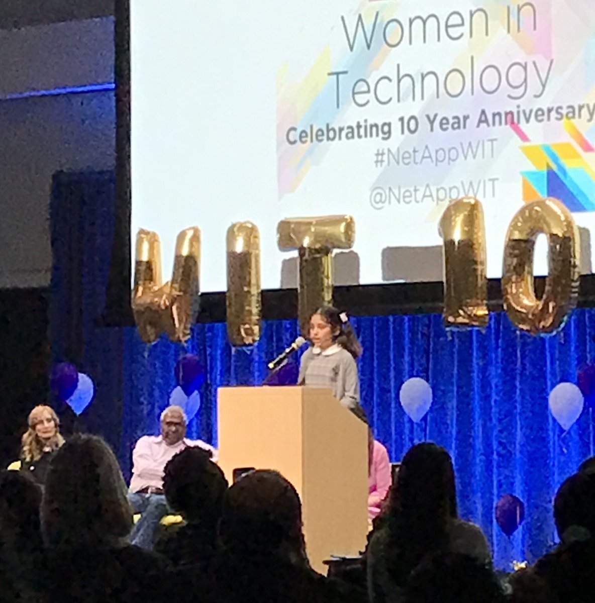 dunntony's tweet image. Inspiring to hear from current and future leaders at our @NetAppWIT 10 year celebration! 🎉 #NetAppWIT