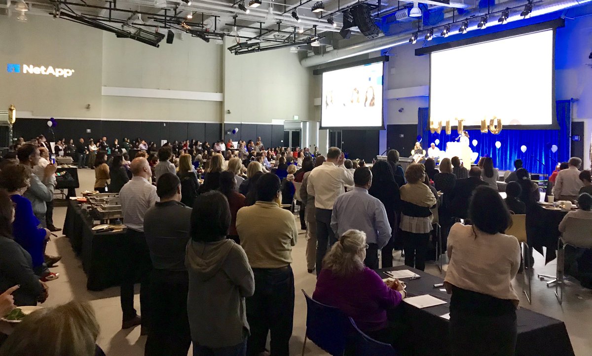 dunntony's tweet image. Inspiring to hear from current and future leaders at our @NetAppWIT 10 year celebration! 🎉 #NetAppWIT