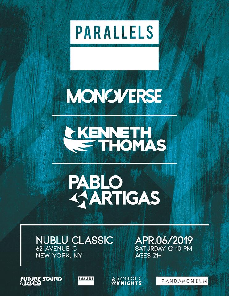 FSOE Parallels hits New York with head honcho @Monoverse, @djKennethThomas & @PabloArtigas85! 🗽