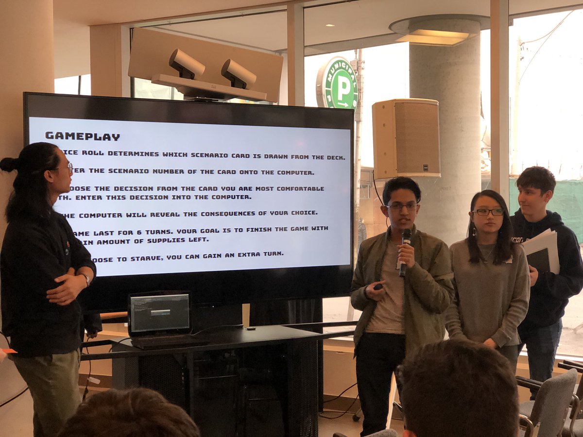 TransmediaZone's tweet photo. Next up, teams are giving their final pitches to our judges waiting for the green light for their game.
#livetweeting #tmzevent https://t.co/yAPnmo5CFn