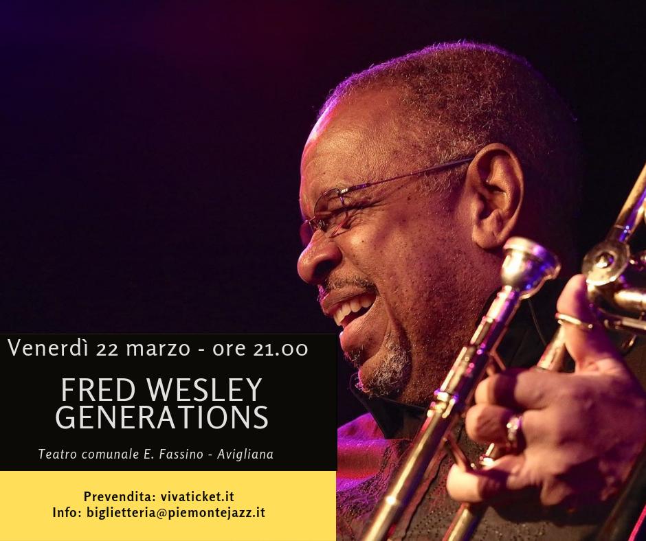 Venerdì 22 Marzo
Ore 21.00
Teatro E. Fassino
Non c'è altro da dire, perché ad #Avigliana ci sarà solo l'architetto del funk #FredWesley! <a href="/Avigliananews/">Avigliananotizie.it</a>