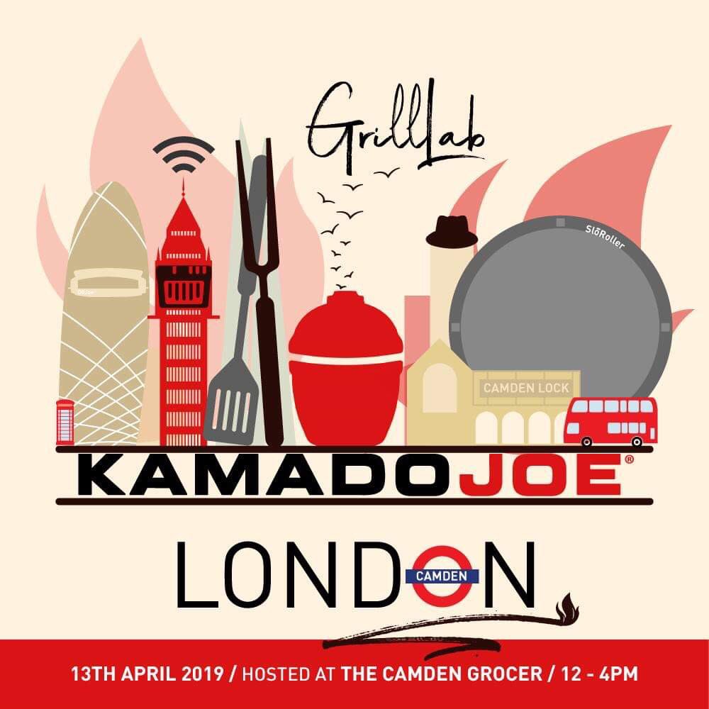 Kamado Joe proudly invites you to GrillLab London. Experience an entire cookbook in a day in this interactive adventure with @ericgephart and local guest star chefs.
Learn new methods, tryout the latest products and engage all yours senses with the freshest creations #kamadojoe