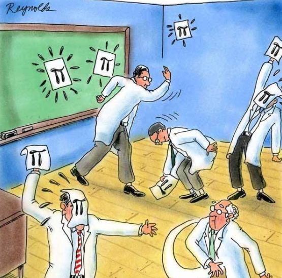 maanow's tweet image. Mathematician food fight! #PiDay