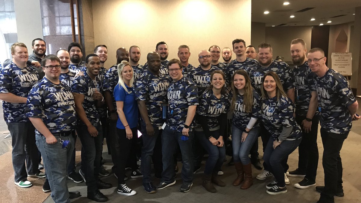 Great kickoff meeting with a great group of managers #KAMO #KAMOconnects