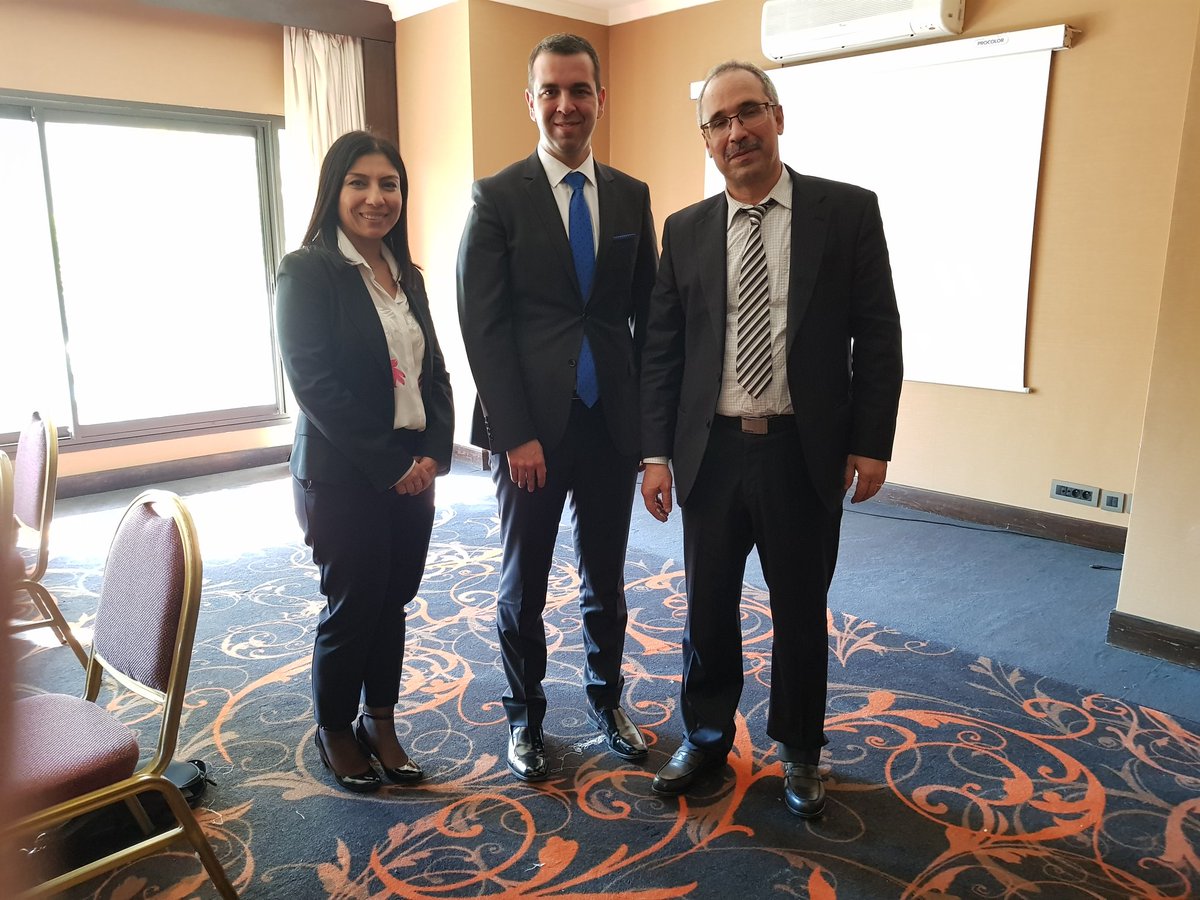 TC_HAK_'s tweet photo. During HAK's visit to Morocco, Head of International Relations Department Taylan ÇOBAN had a productive meeting with Abderrahim TAIBI, General Director of the Moroccan Institute for Standardization (#IMANOR) on halal certification, accreditation and cooperation. https://t.co/09rPGWJv0r
