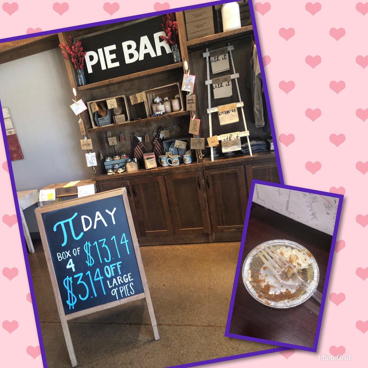 CVchamberTX's tweet photo. Who could pass up #nationalpiday2019 ?!?! #colleyvillechamber #buttermilkskypieshop #colleyvilleeats #eatpi #keylimepie #wasisupposedtoshare https://t.co/AU7egE58TP