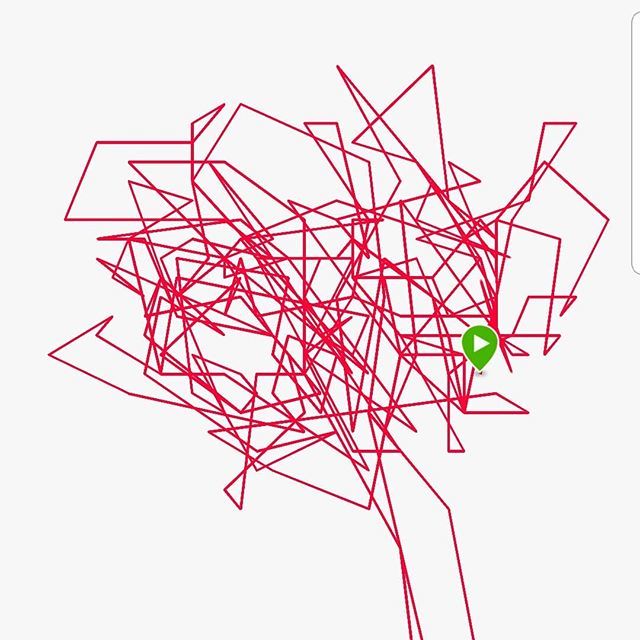 This is what a game of netball looks like with a GPS tracker! #realmenplaynetball #netballThis is what a game of netball looks like with a GPS tracker! #realmenplaynetball #netball
