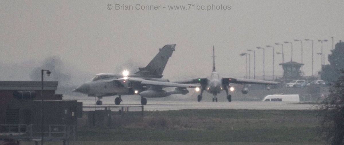 BroConner's tweet photo. End of an era..... #TornadoFarewell #FINale #tonka #avgeek #aviationphotography #RAF #RAFMarham #FarewellTornado #71bc https://t.co/k1WuXL5DDI