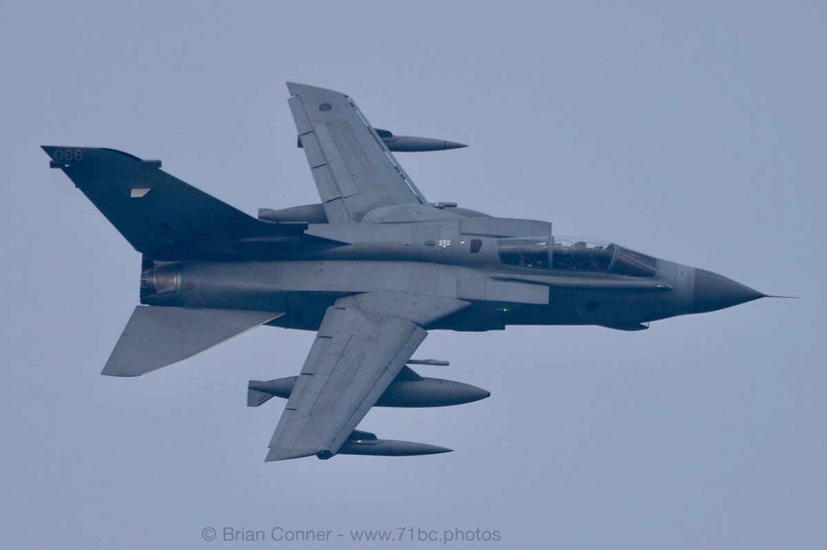 BroConner's tweet photo. End of an era..... #TornadoFarewell #FINale #tonka #avgeek #aviationphotography #RAF #RAFMarham #FarewellTornado #71bc https://t.co/k1WuXL5DDI
