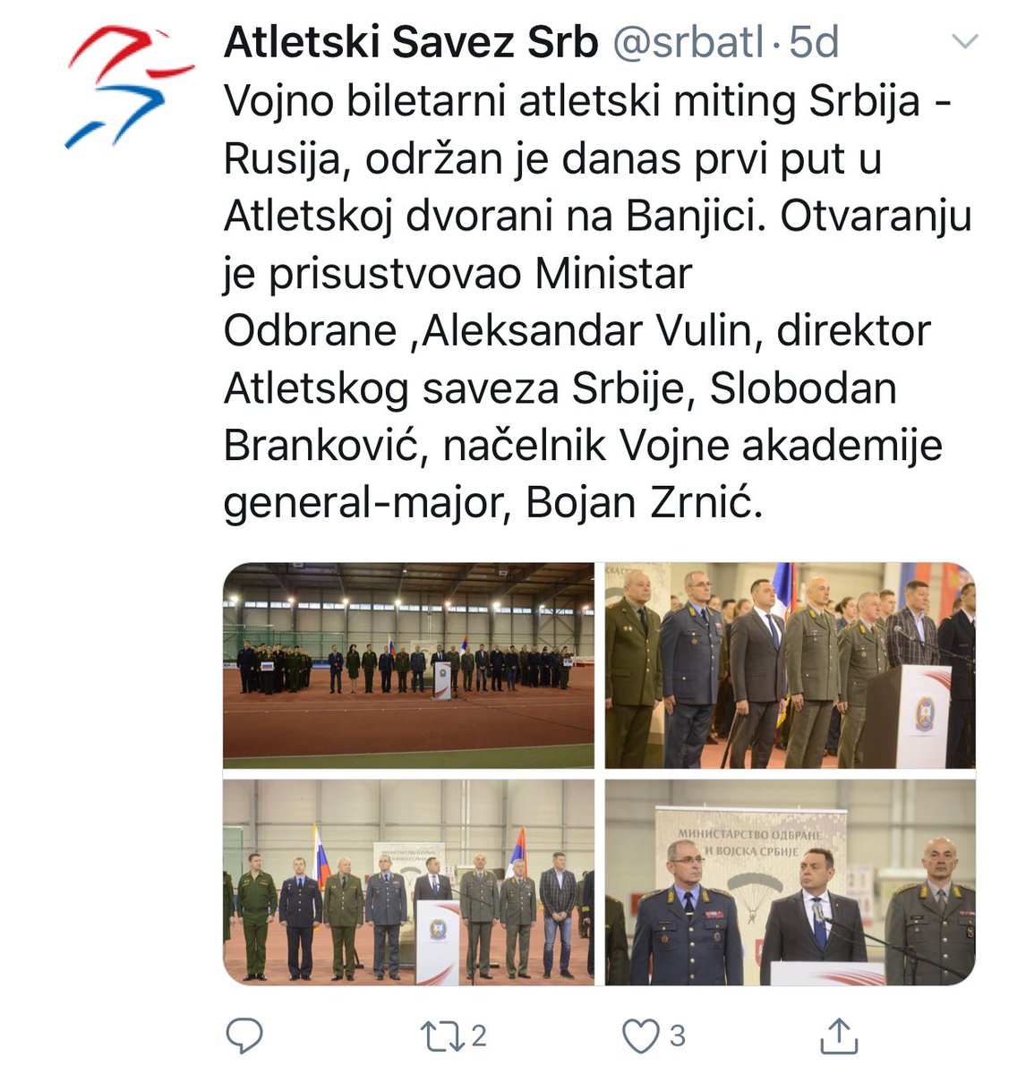 DordeStojkovic's tweet photo. Svi telegrami za odsustvo #redov #Julin:
-prvo ga je izvadio vrhovni komandant
-onda ga je ruski ambasador vadio za atletski miting
-pa ga je vadio američki ambasador za vežbu sa fokama
Kad te tako vade dve trećine vojnog roka, to se zove #vezara https://t.co/Ej7Uw4AW20