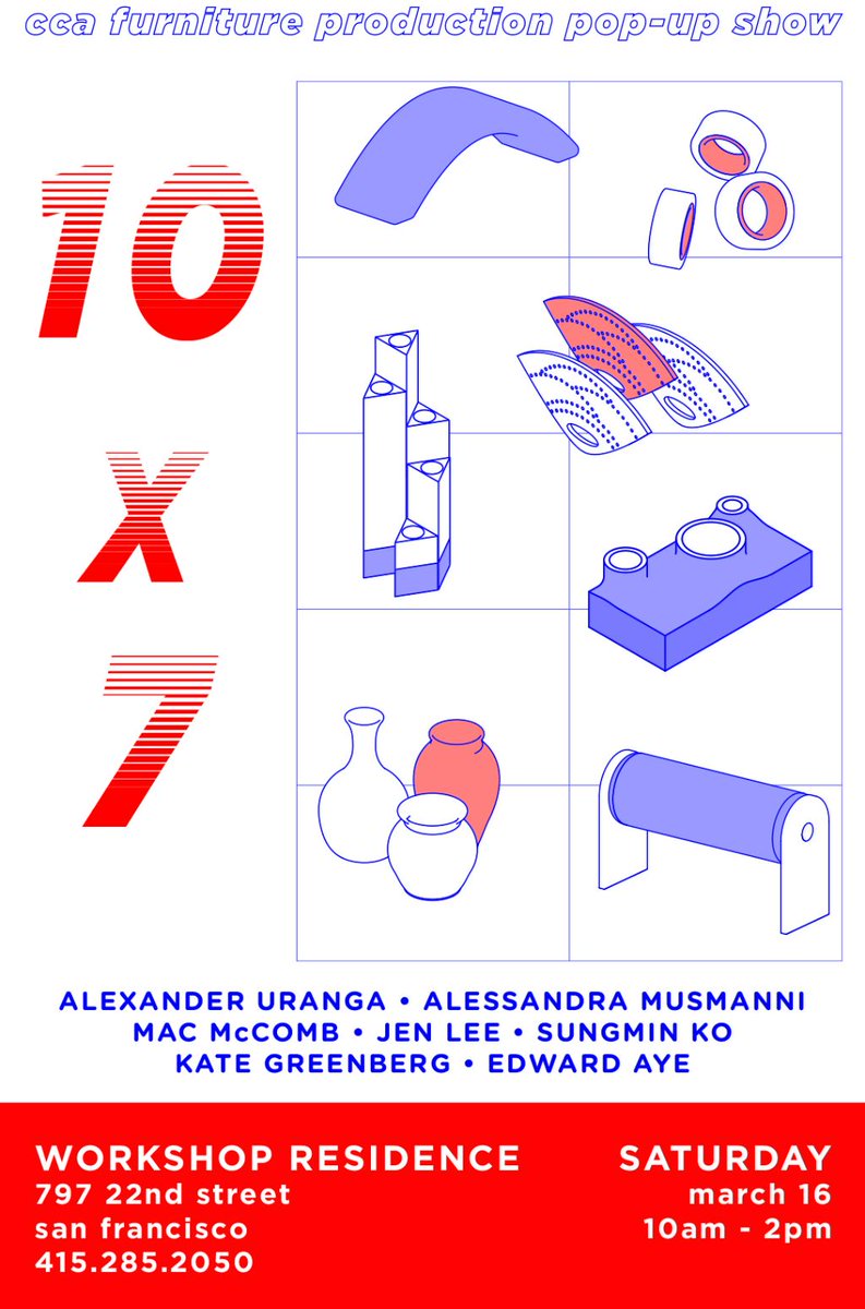 WorkShopRes's tweet image. CCA Furniture Production Pop Up + Knot Tying Workshop! - mailchi.mp/workshopreside…