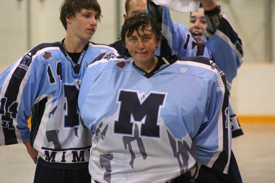 MimicoLax's tweet photo. Happy #PiDay Riley Hutchcraft! You got him good @jamesguest15 π
π· Peterborough #LakerClassic https://t.co/Y2NMrAG9j2