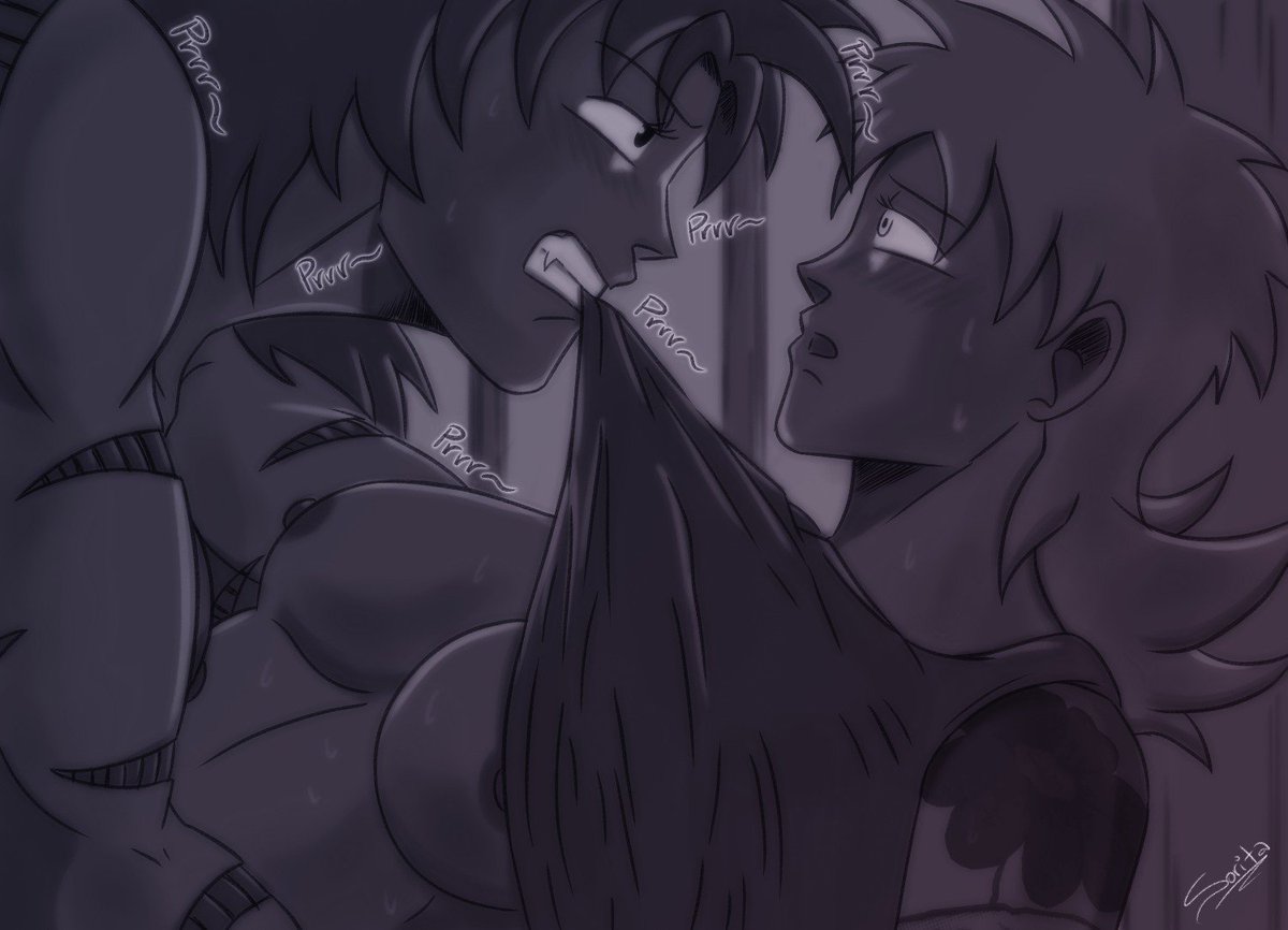 SoritaNSFW's tweet photo. She's been away for some days...and now she's hungry~
Took reference from a pic I saw about this and wanted to make my version C:
#Sorita | #RetasIX | #ocs | #yuri | #lesbian https://t.co/1rMyIvOw89