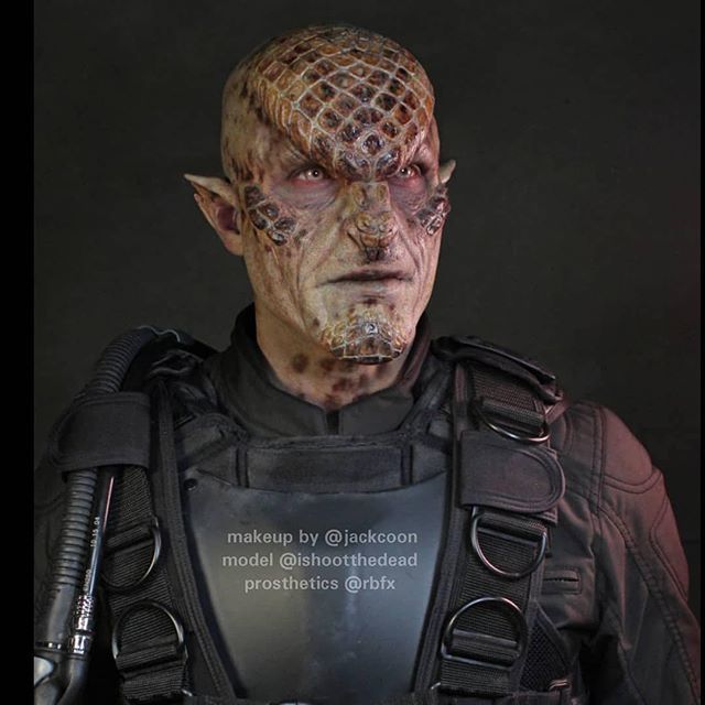 WestmoreFX's tweet photo. Repost from @jackcoon - Finally did a thing last night! 
Makeup by: @jackcoon
Modeled by: @ishootthedead 
Appliances: @rbfx 
Adhesive: @westmorefx
Paints: @ebaperformancemakeup  @bennyemakeup @mouthfx @melproductsusa
Lenses: @9mmsfx 
Wardrobe/images: @ishootthedead
#guardian… https://t.co/ctMIzcDBjc