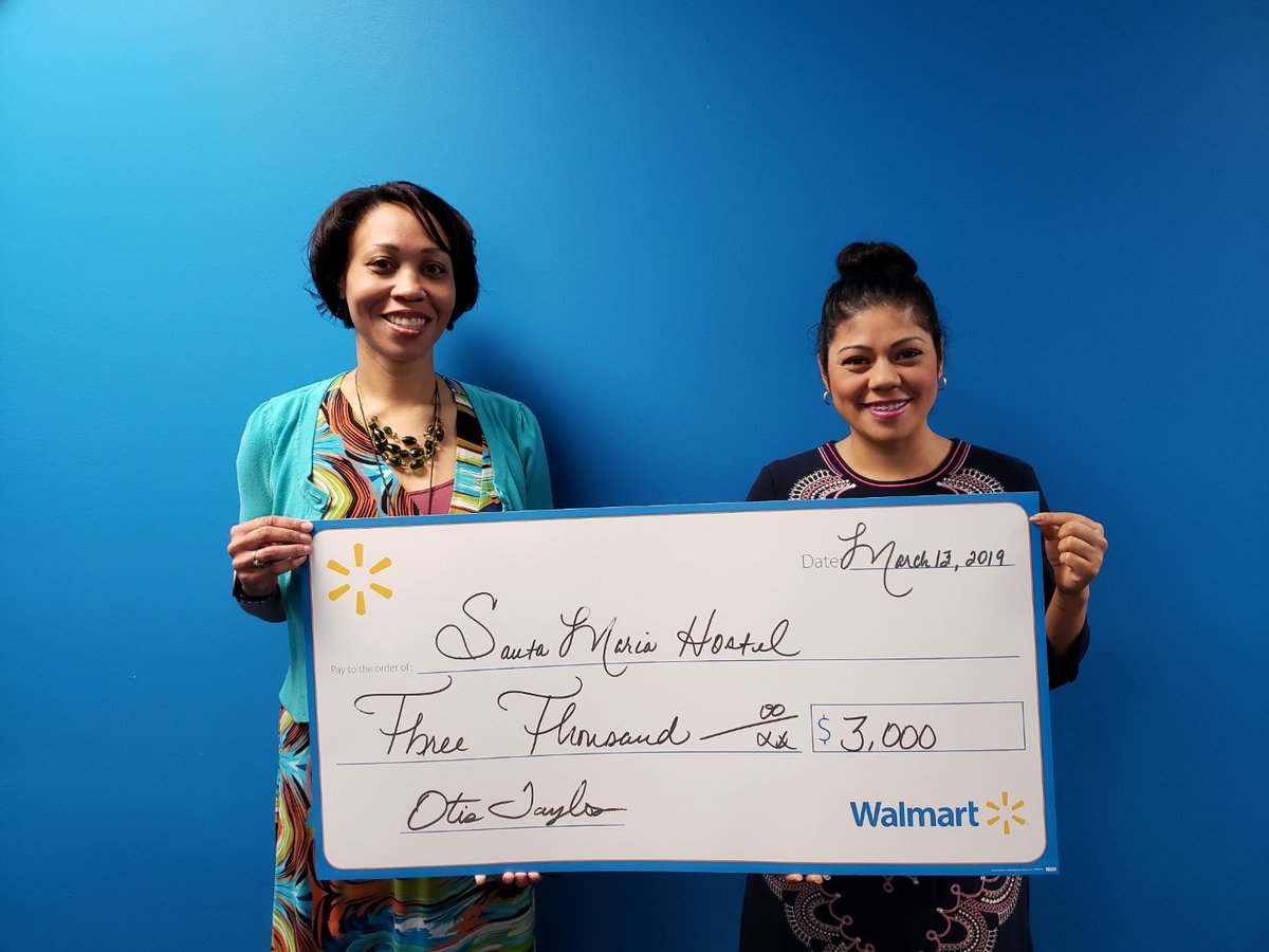 deleon_janet's tweet photo. Two great visits this week! Thank you to our good friends @Altard_State(city centre) and 
@Walmart Central Fill in Spring TX for supporting @SM_Hostel
 programs! @CynthiaInspire https://t.co/9XBJ9sVJ5K