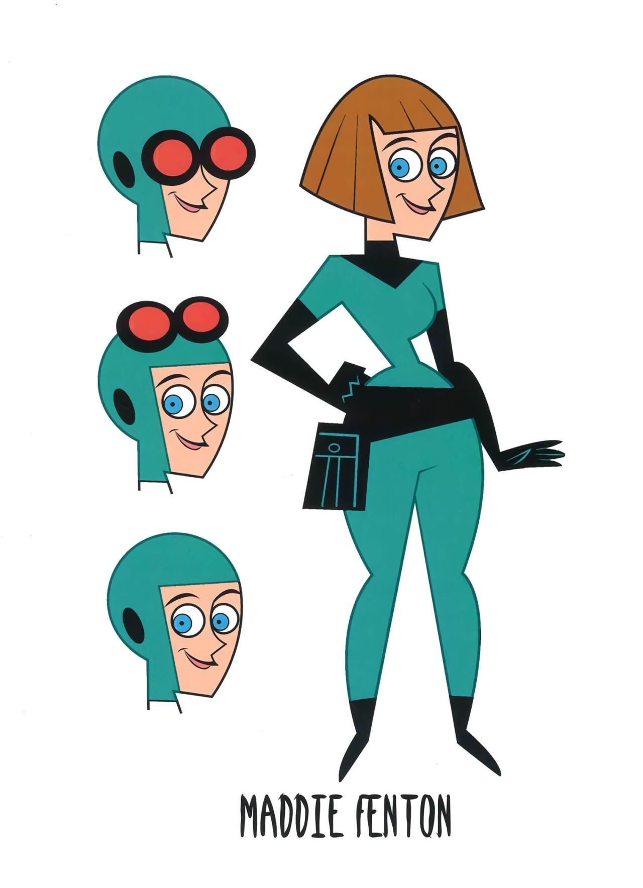 Reference Emporium on X: Production art and screenshots of Maddie Fenton  from Danny Phantom. Album t.cofVpURsw5P5 t.cokmN49GE6kx   X