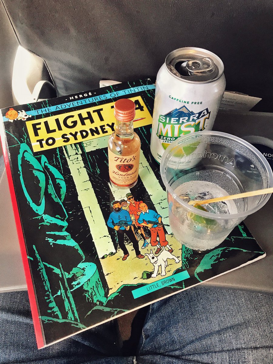 vashikoo's tweet image. My new favorite flying beverage:
The "Tintin Titotini"
#yummy #editorfuel
@TitosVodka