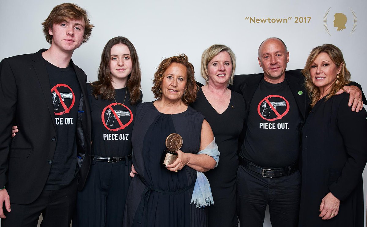 "@NewtownDoc," a documentary examining the impact of the shooting on the town, won a 2017 #Peabody Award for its compassionate presentation and call to action. #StopGunViolence peabodyawards.com/award-profile/…