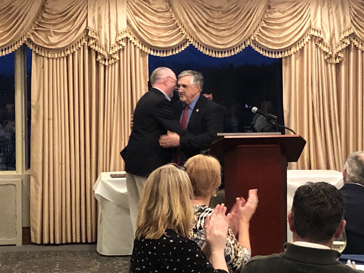 SteveCurry5's tweet photo. @briangoudey Fred well deserved award #NEGCSA @KCseaweed still not here https://t.co/C1y26f39Dl