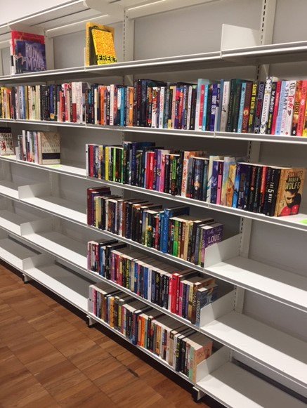 KensalRLibrary's tweet photo. 7-12 April 10am - 6pm. We need books to fill our shelves. We are starting to look like a library. What we have all been waiting for. Please donate! 
Please retweet. @BrentLibraries @KensalGreenRA @NW10KTRA @KensalRiseRA @QPBookfest https://t.co/khstw7Slkx