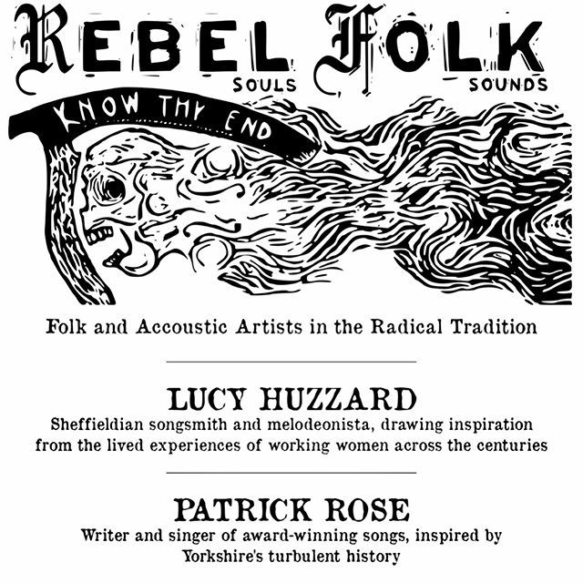 Rebel Folk is back! Featuring guest performers <a href="/huzz_lightyear/">ben huzzard</a> &amp; Patrick Rose along with your hosts Death and the Dancer. @cellartheatre <a href="/dinavenue/">DINA Venue</a> 12/04/19  19:30// £6 adv // £8 OTD tickets available at: cellartheatre.co.uk/events/rebel-f… #sheffieldgigs #sheffiel… instagram.com/p/BvAY2N5FWbR/