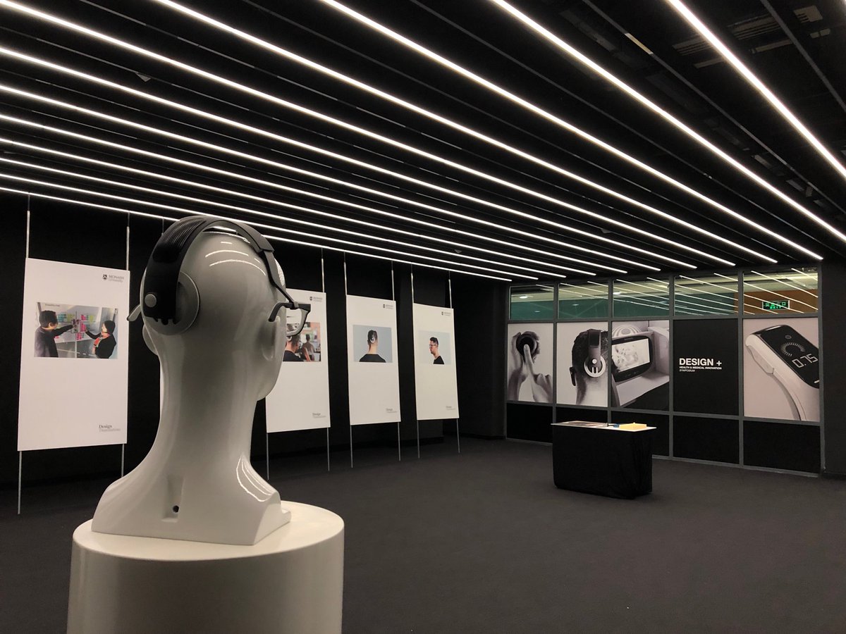 profDaphneFlynn's tweet photo. Exploring collaboration and celebrating outcomes at a Design + Health and Medical Innovation Symposium presented with Monash University Art design and Architecture Industrial Design Centre Kunshan in China.  #monashada #healthcollab #bioniceye #ksitri https://t.co/08JyCVaFbR