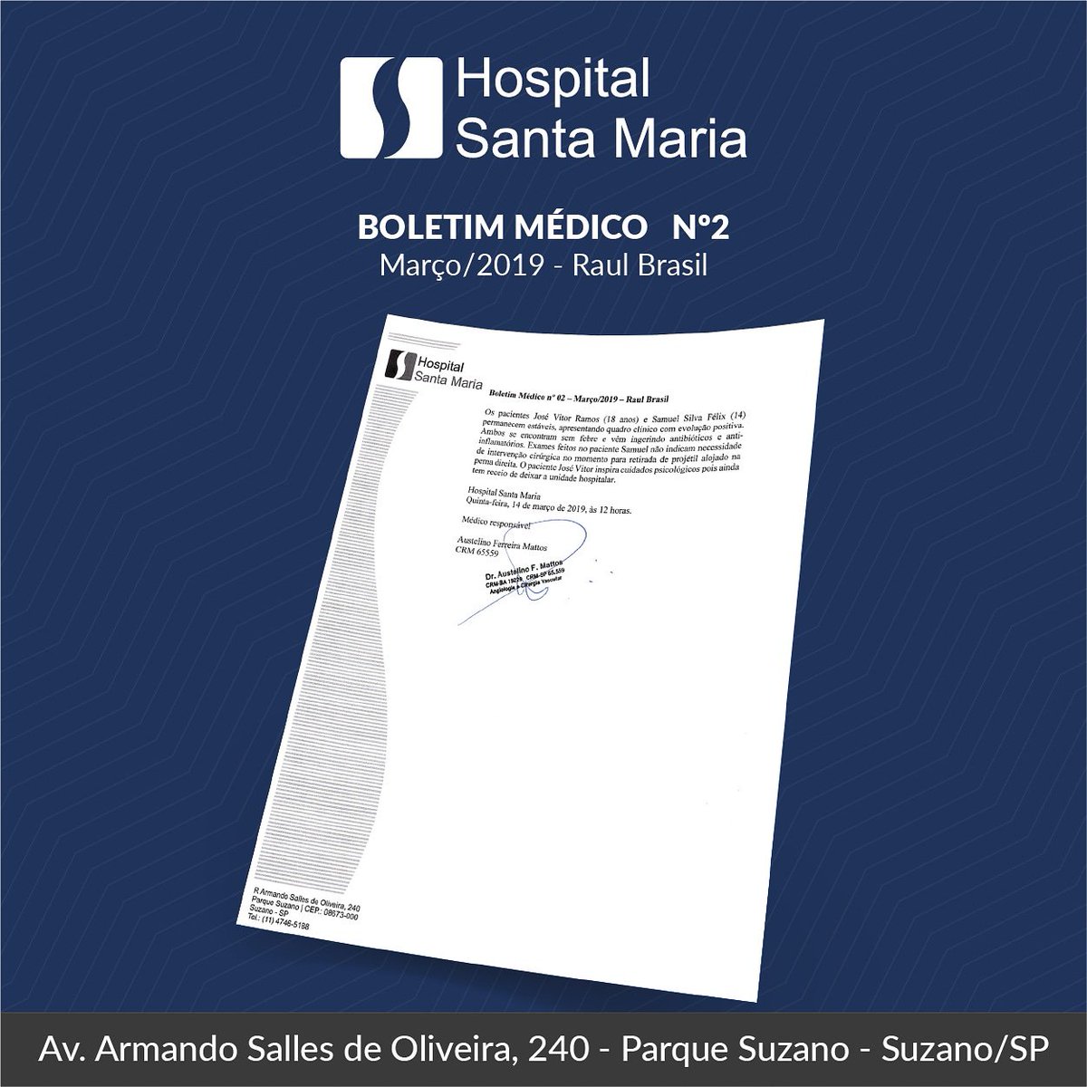 Hospital Santa Maria tweet media