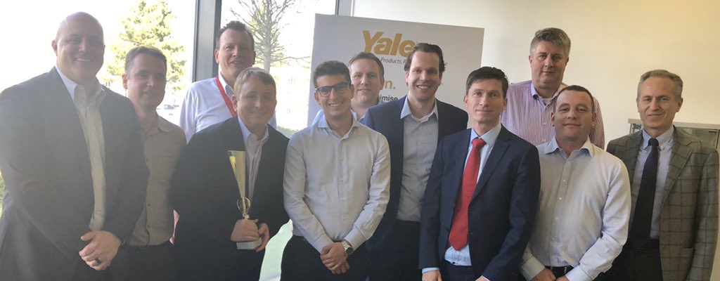 kmparamore's tweet photo. Great global team to further lift truck telemetry! #beyondhealthandsafety #2019PHaward #yalevision #hystertracker https://t.co/cdwiz6Z0AI