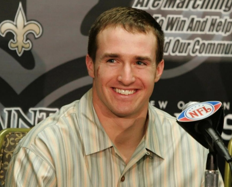 Saints's tweet image. On this day 13 years ago, the #Saints signed a QB by the name of...

Drew Brees 

🐐