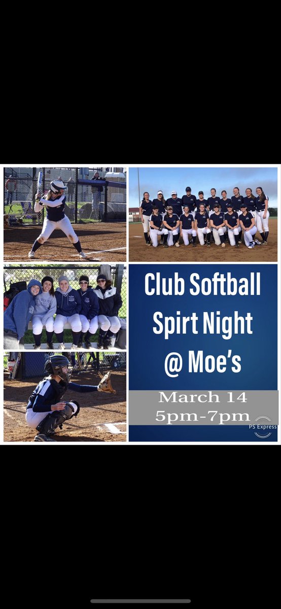 ClubLongwood's tweet photo. Come support Club Softball @ Moes from 5-7! 🥎We are raffling off a free spot in our corn hole tournament and a 25 gift card. It’s $1 for one $3 for 5 tickets. There will be 2 winners and there will be a sheet to sign up for the tournament there! Corn hole is April 11 @ 4:30 https://t.co/NccFSob1L8