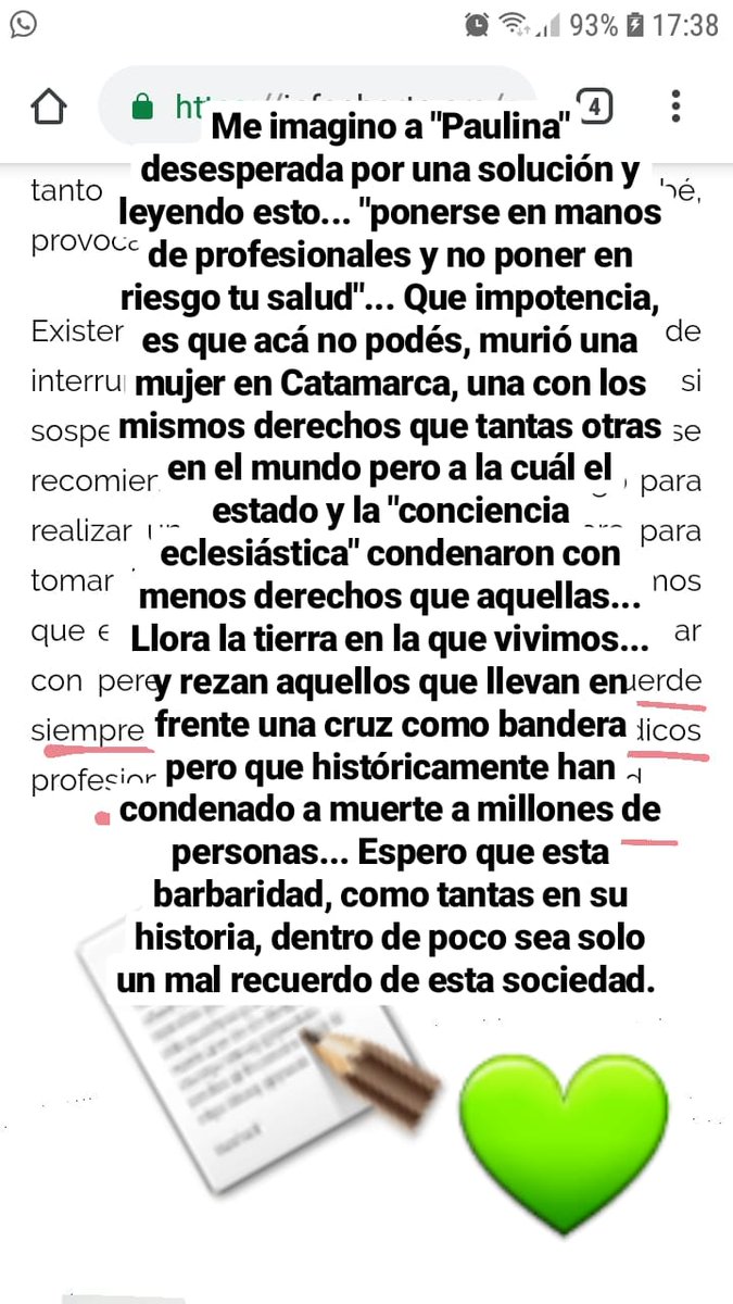 stellaasson's tweet photo. #AbortoLegalYa #LaClandestinidadMata https://t.co/alSy7rxJjR