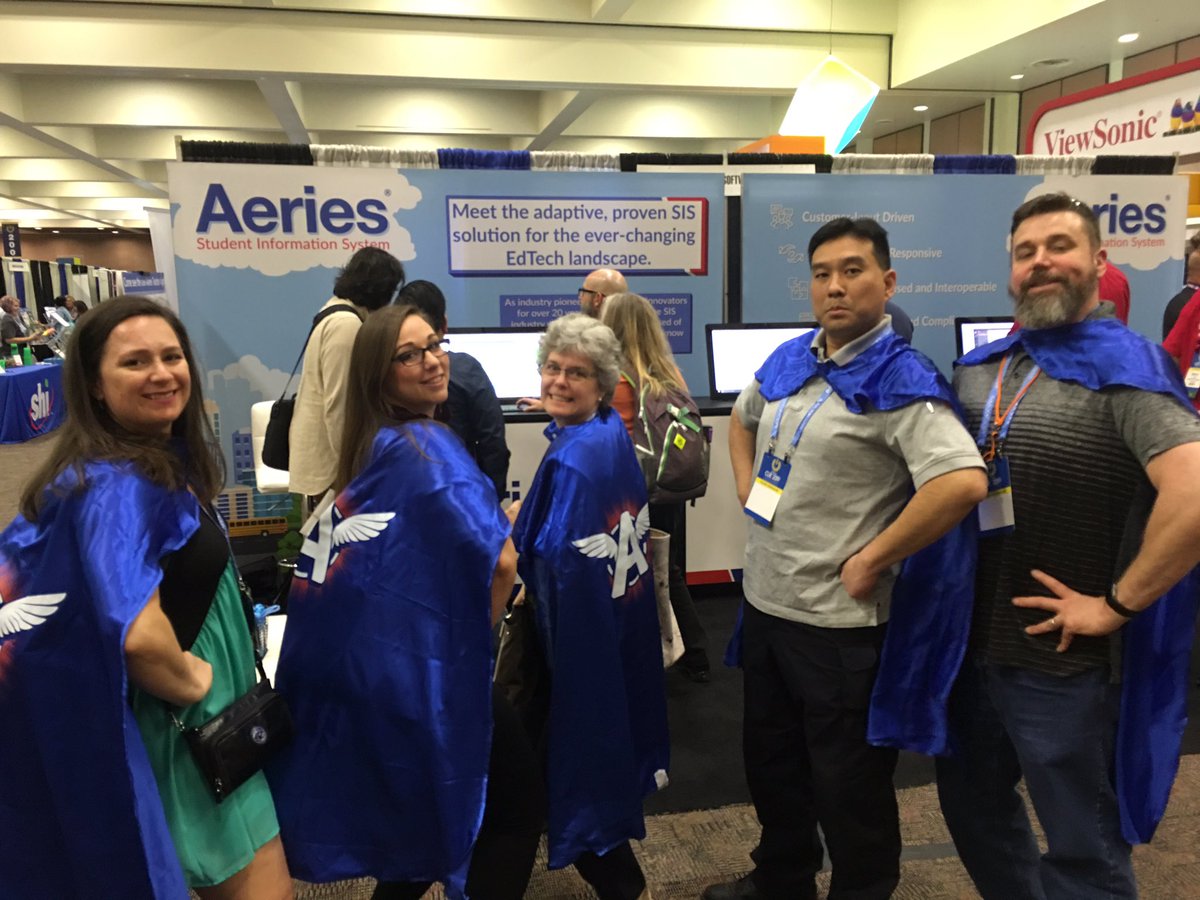 The Super Hero Teacher Tech Leads from <a href="/UplandHS/">Upland High School</a> #CUE19
