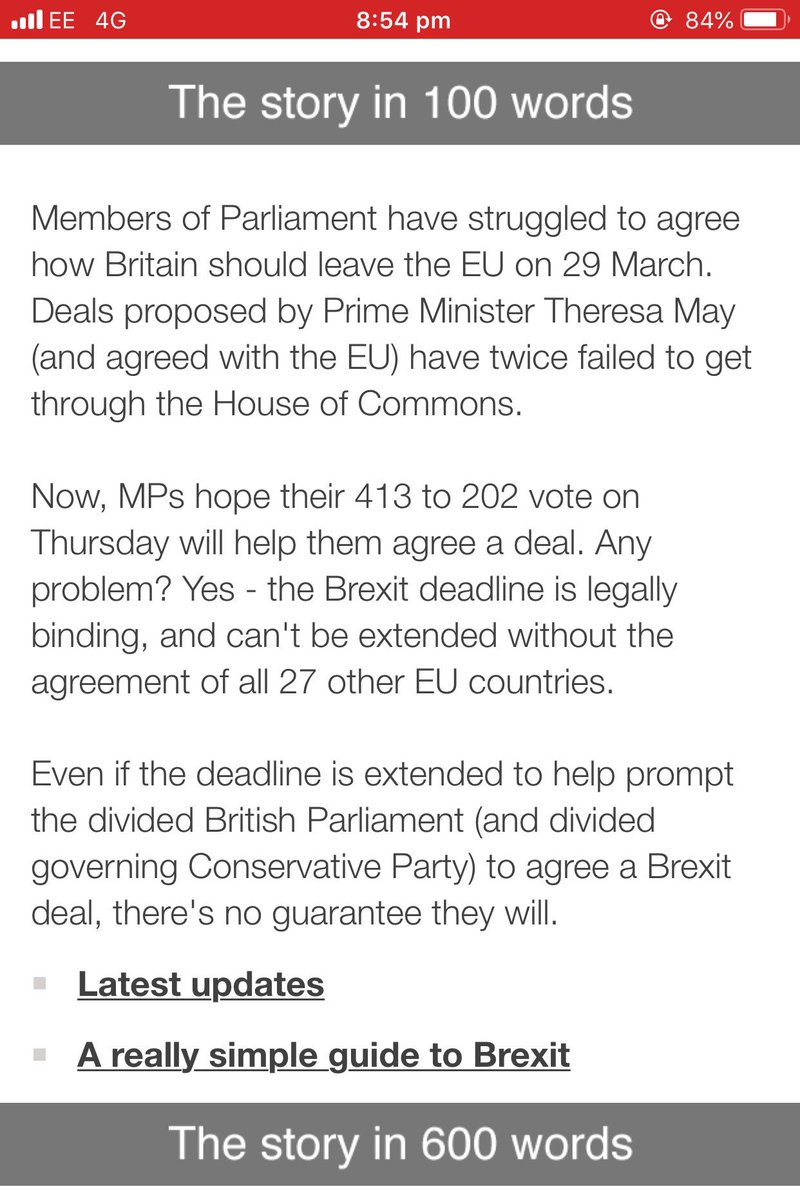 simonlp's tweet image. Nice and simple (but effective) #contentformat on the BBC website. Not seen it like this before: