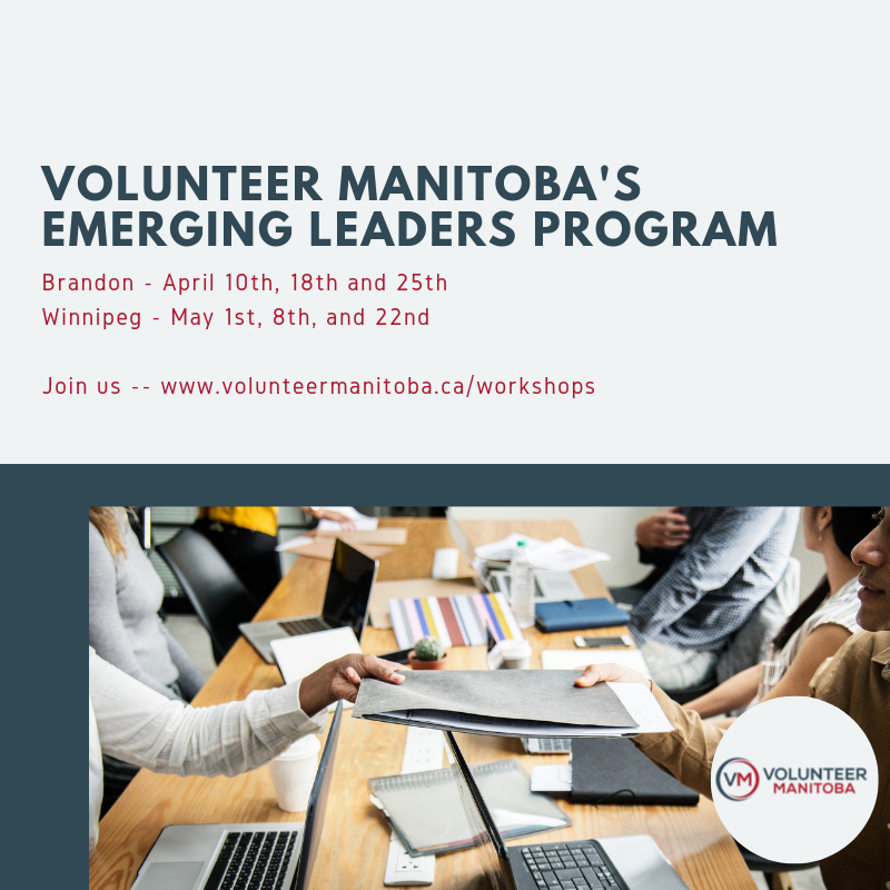 volunteermb's tweet photo. Take the next steps to pursue or advance your career!
Join us in #Winnipeg or #Brandon to learn about the knowledge and skills required to excel as a #leader in your organization.
To register or for more information click here: https://t.co/8FGp05qdOe
#VMtraining https://t.co/kESIgjKVtp