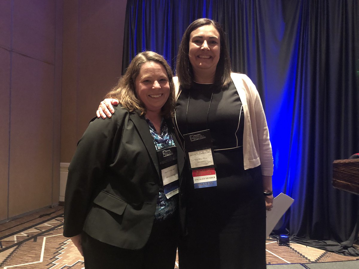 IUPCCM's tweet photo. via @gbosslet: Laura Hinkle presenting her award winning project on what #pccm program directors want to see in the personal statement. @jennifer_jwm https://t.co/DpzRGU3k7V