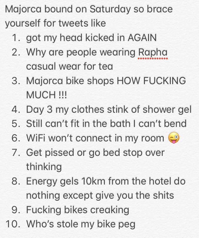 Here we go again ✈️ you’ll hear me before you see me !!!!! Here’s my standard Majorca whinging 🤪