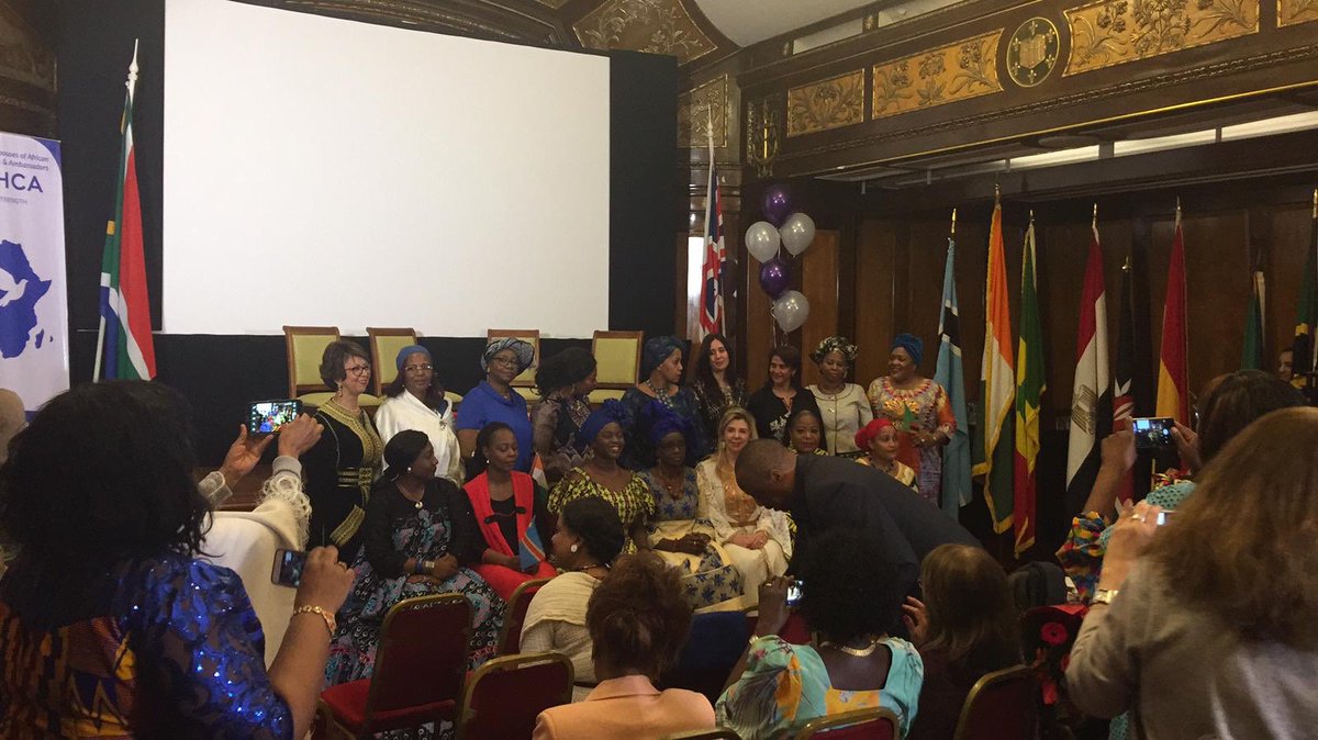 A very wonderful day as we brought together #London #Diplomats and #DiplomaticSpouses to celebrate the successes of #AfricanWomen. 

Thanks to @ukentv for photography services,@PrintingBanners for printing our programs and @KKsoundarchive for the entertainment. #ASAHCALondon