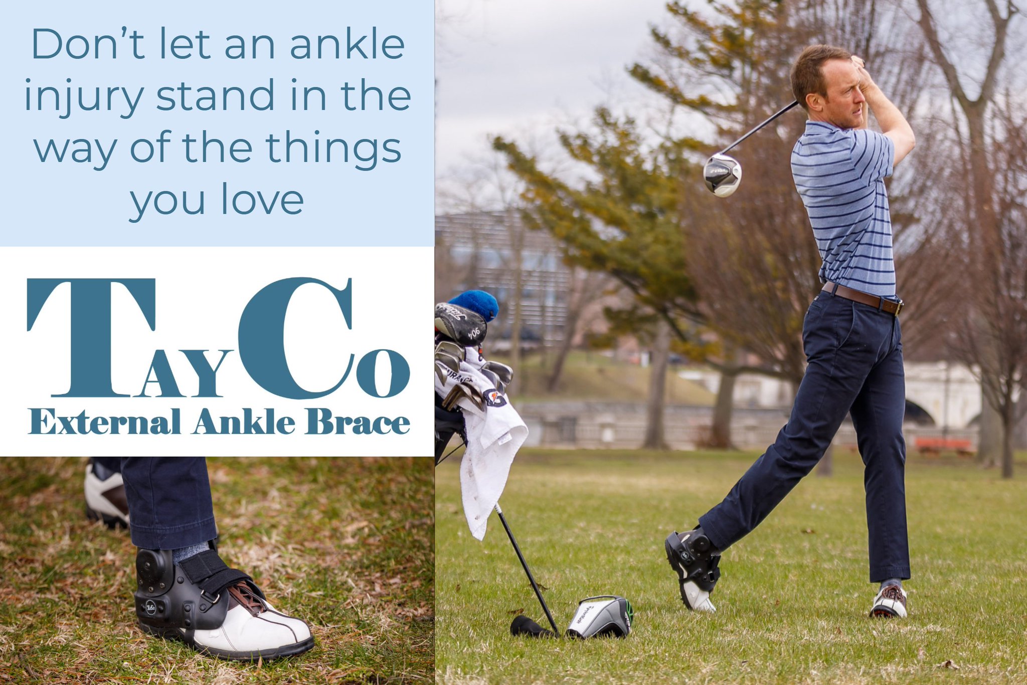 ankle brace for golf
