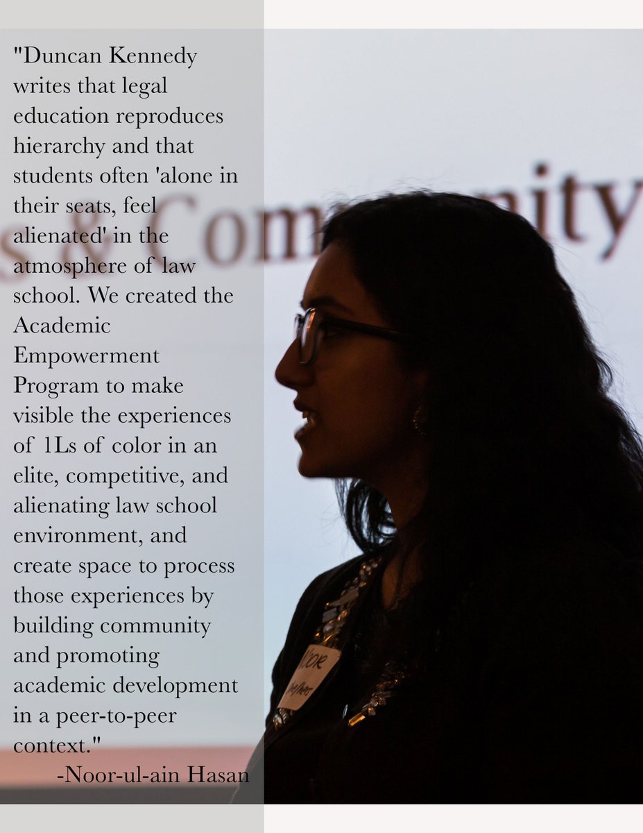 BerkeleyLaw's tweet photo. The student Coalition for #Diversity's Academic Empowerment Program provides peer-to-peer academic skills support and community-building sessions that help students of color and other underrepresented groups transition to #lawschool life https://t.co/FZfZ8kinSg 
#BerkeleyLawASW https://t.co/k9YjDkn6Cv
