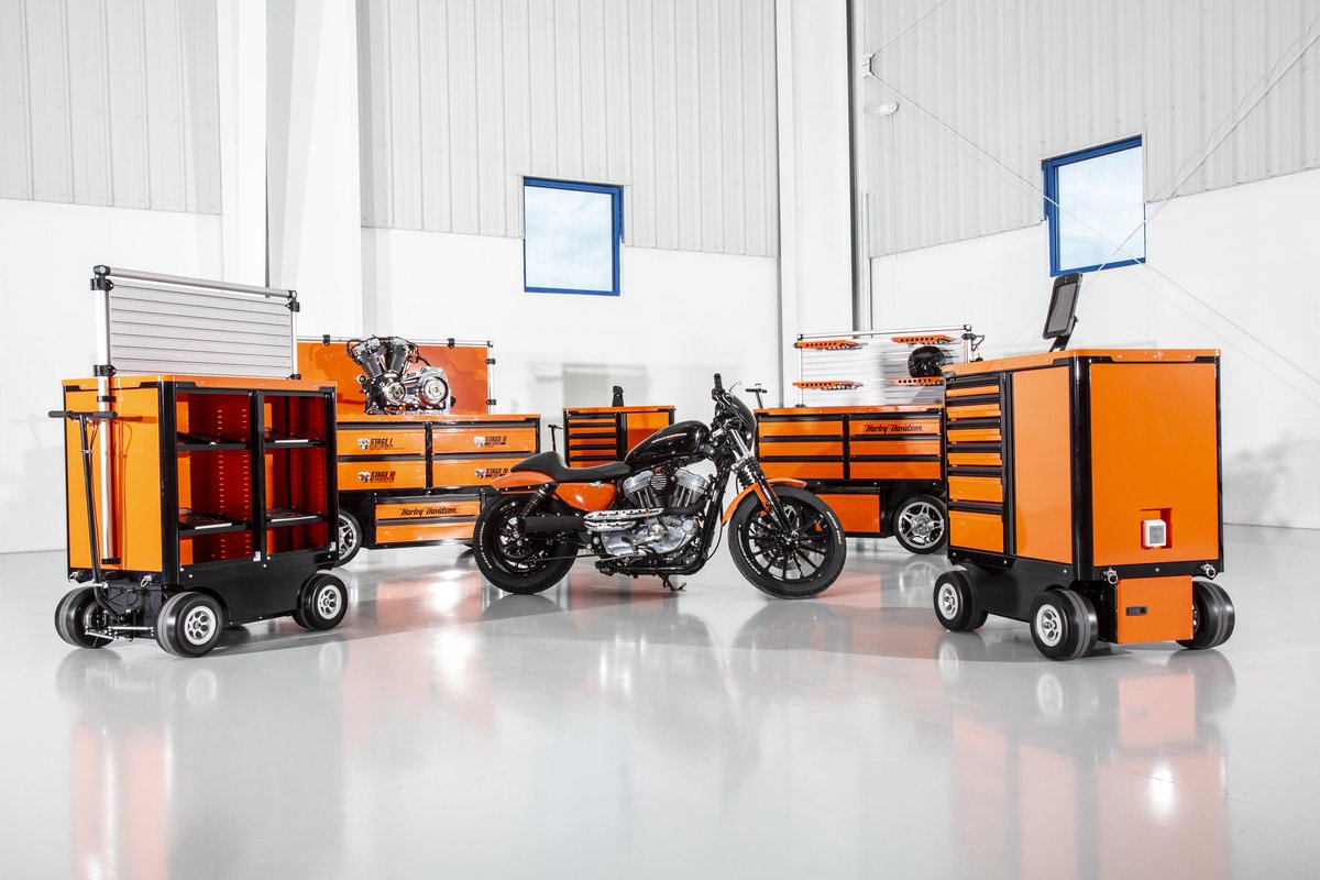 _CTech's tweet photo. #ThrowbackThursday: To this badass photoshoot we did with Harley-Davidson products.
The display carts turned out great! Don't worry northern riders, spring is right around the corner! 📸
.
.
.
#WeBuildItBetter #MobileStorage #MotionLatch #DisplayCart #Harley #HarleyDavidson #TBT https://t.co/HOdSGMY4UI