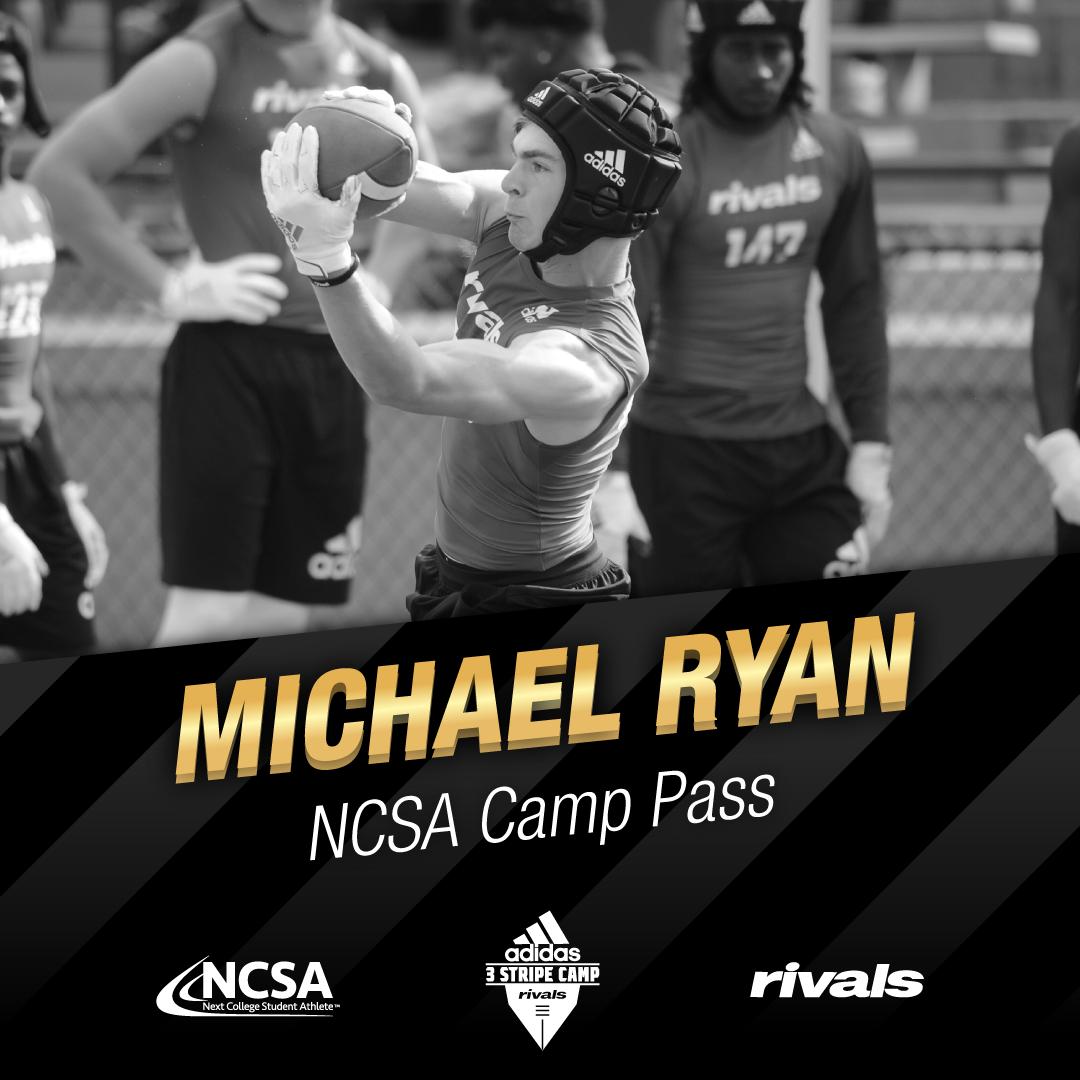ncsa's tweet photo. Huge shout-out to @8michaelryan for earning his way to the #Rivals3StripeCamp with an awesome performance at the #RivalsCombine in Central Florida! https://t.co/WxffLLrbXn