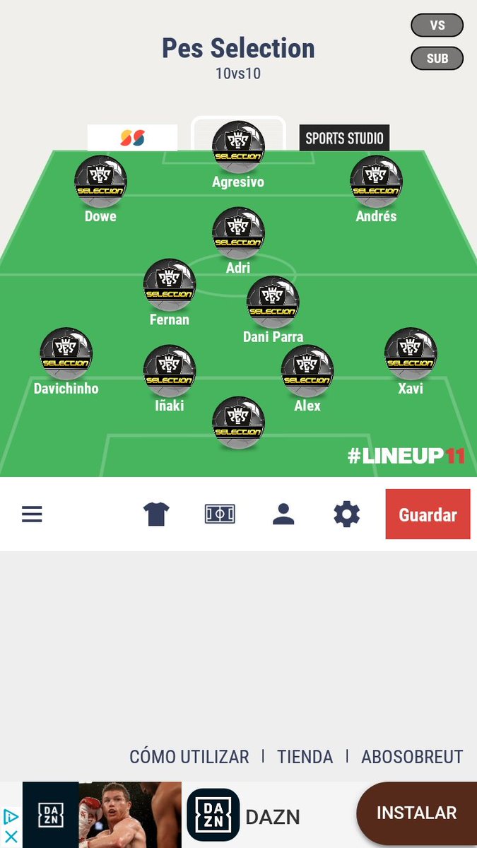 PesSelection's tweet photo. Alineación para el amistoso contra la @GalizaPes !! Por el canal de @HeiHeiPES a las 22:30.
#PES2019 #quevivaelfutbol #PESselection https://t.co/GGTKm8v4CX