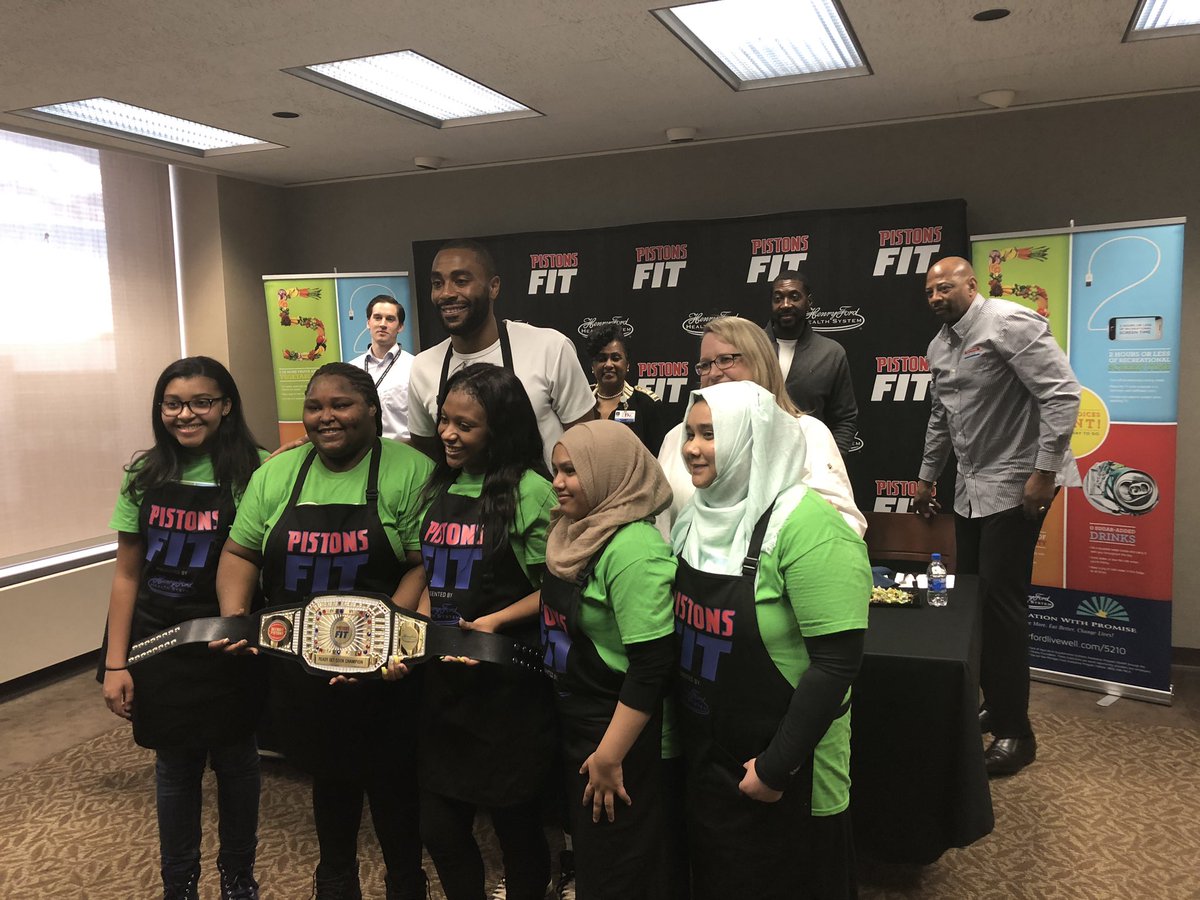 Way to go @WayneElli22! #PistonsFit #NBAFit