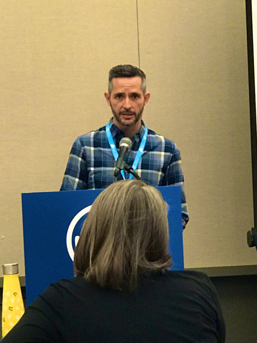 KadeeWhaley's tweet photo. That moment when your colleague is trying to take a picture of you on the sly during your presentation, but then you look up and see them taking the picture lol. #4C19 #UKY https://t.co/Zaw3jz5Yhc