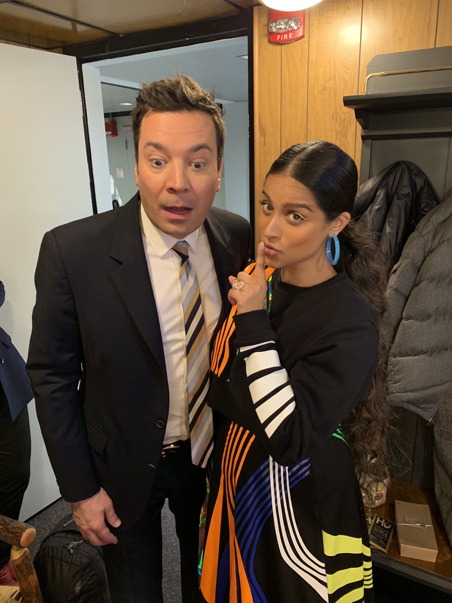 Just told <a href="/jimmyfallon/">Jimmy Fallon</a> the big news... #LillyOnFallon