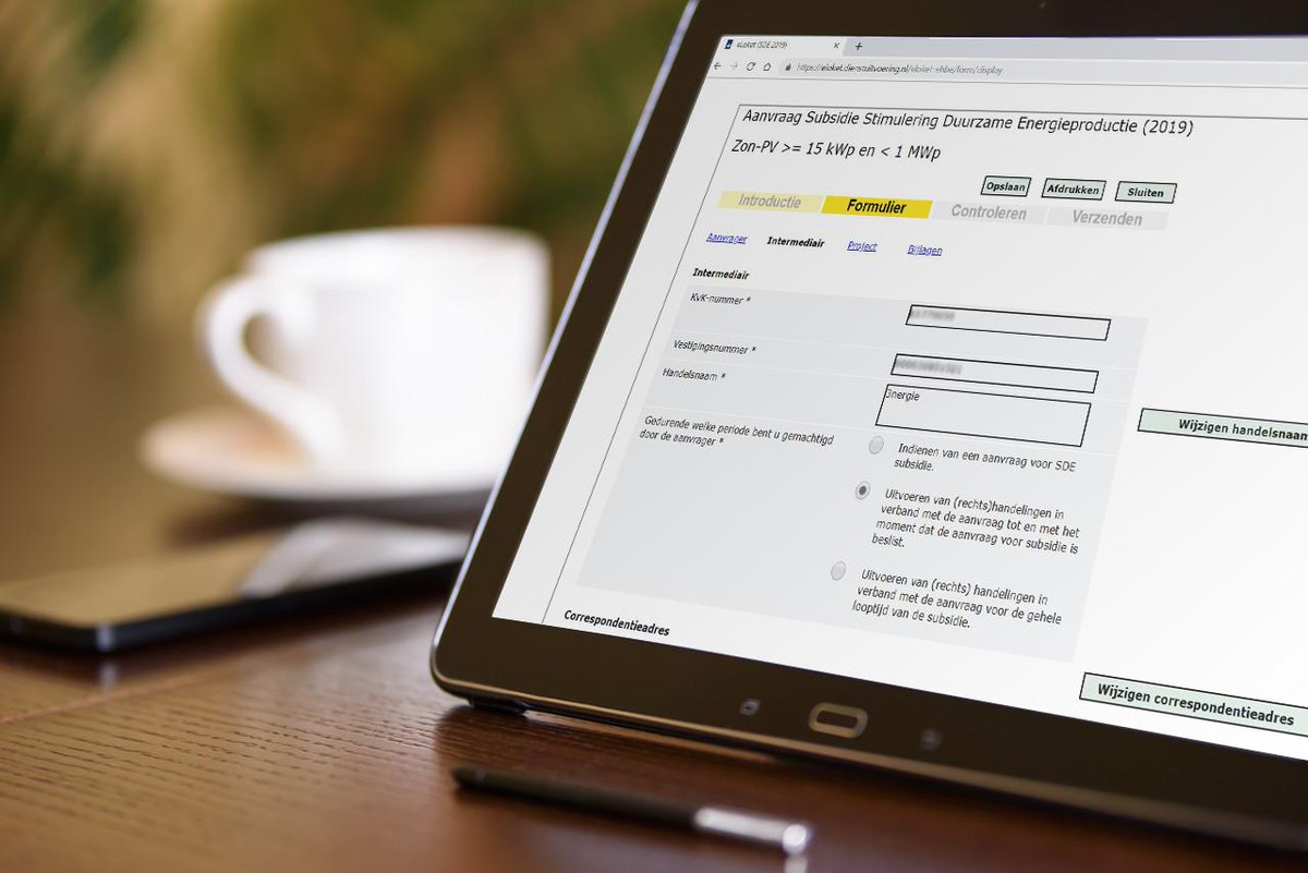 Aanvraag SDE indienen⁉

<a href="/3nergieNL/">Energie | 3nergie</a> ondersteunt ondernemers en vastgoed eigenaren bij alle relevante energievraagstukken. Kijk ook op onze site...

Hulp nodig bij het indienen van de #SDE+?
Wees dan snel, want voor de #voorjaarsronde 2019 dringt de tijd ⏳

🍃⚡📉
#EnergiekeZaak