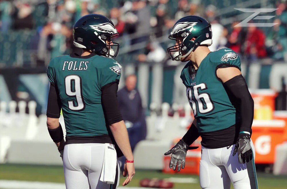 From my rookie roommate to the game-winner in the Super Bowl. It was a privilege to be your teammate <a href="/NickFoles/">Nick Foles</a>! #ThankYou #FlyEaglesFly