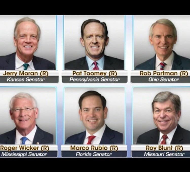 dsavy4's tweet image. The cowards who sided with left. 12 republicans.