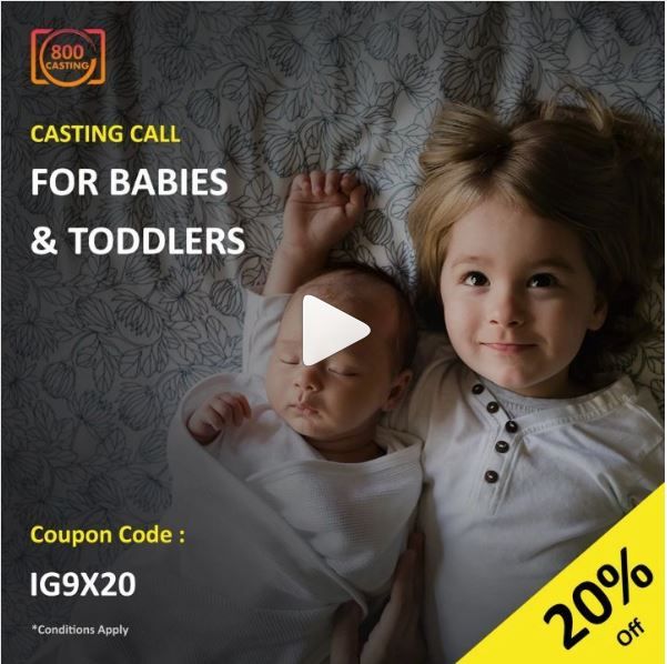 baby model casting 2019