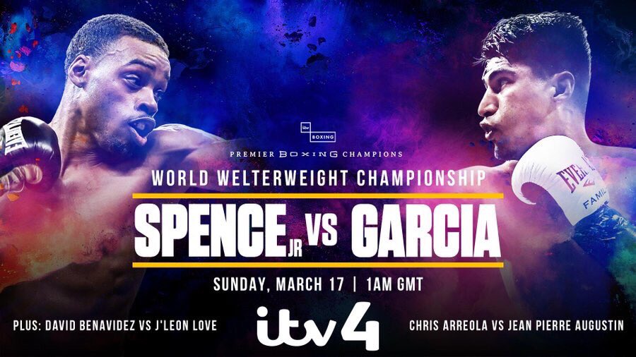 ChrisMcCarthy_'s tweet photo. Since the @ITVBoxing | @PoxonSports | @premierboxing deal. Fight fans have had Pac v Broner, Plant v Uzcategui, DeGale v Eubank Jr, Dirrell v Yildrim, Thurman v Lopez, Spence v Garcia, Benavidez v Love. Total cost of £20 in 2/3 months. Huge gulf in value compared to Sky/BT 🇬🇧🥊 https://t.co/Y7bRnIh4XQ